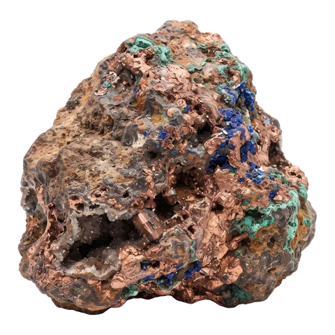 Copper ore specimen
