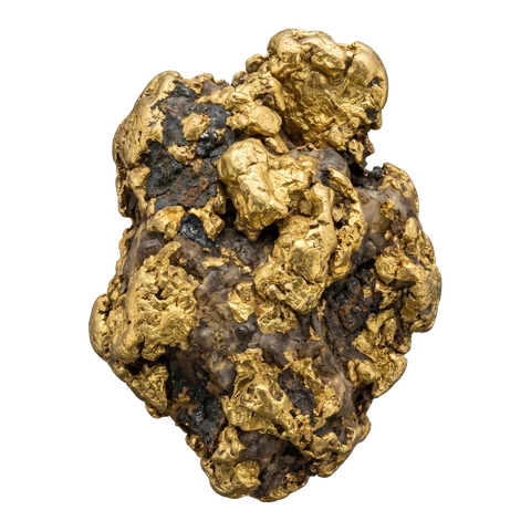 Gold ore specimen