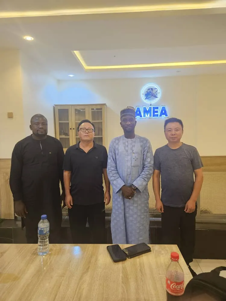 AMEA team in the Kano office