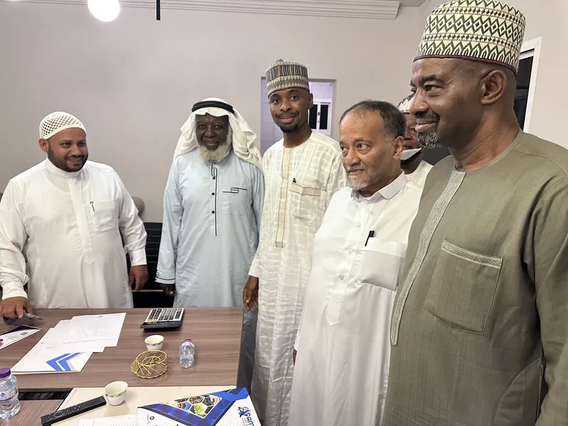 AMEA leadership with visiting partners